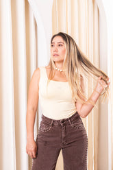 Body escote cuadrado
