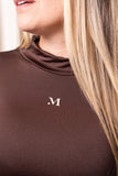 Body Manga Larga con cuello