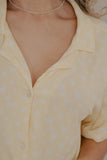 Conjunto Zafir Amarillo - short - camisa