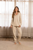 Pijama Moreliana Cotton-Pantalon-Camisa-Manga-Larga