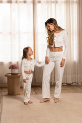 Pijama Trio Gabi-pantalon-top-blusa