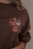 Conjunto Karoi Chocolate + pantalón+camisa manga larga