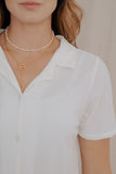 Conjunto Filipina Blanco + pantalón+camisa manga larga