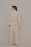 Conjunto Karoi Nude - pantalón+camisa manga larga
