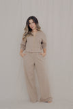 Conjunto Renacer Beige - Jogger + zipper hoddie