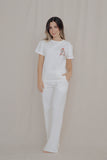 Conjunto Urban Chic Blanco -Pantalón + camisa