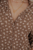 Conjunto Zafir Mocca - short - camisa