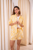 Conjunto Ivy-lino-camisa-short-estampado