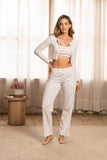 Pijama Trio Gabi-pantalon-top-blusa