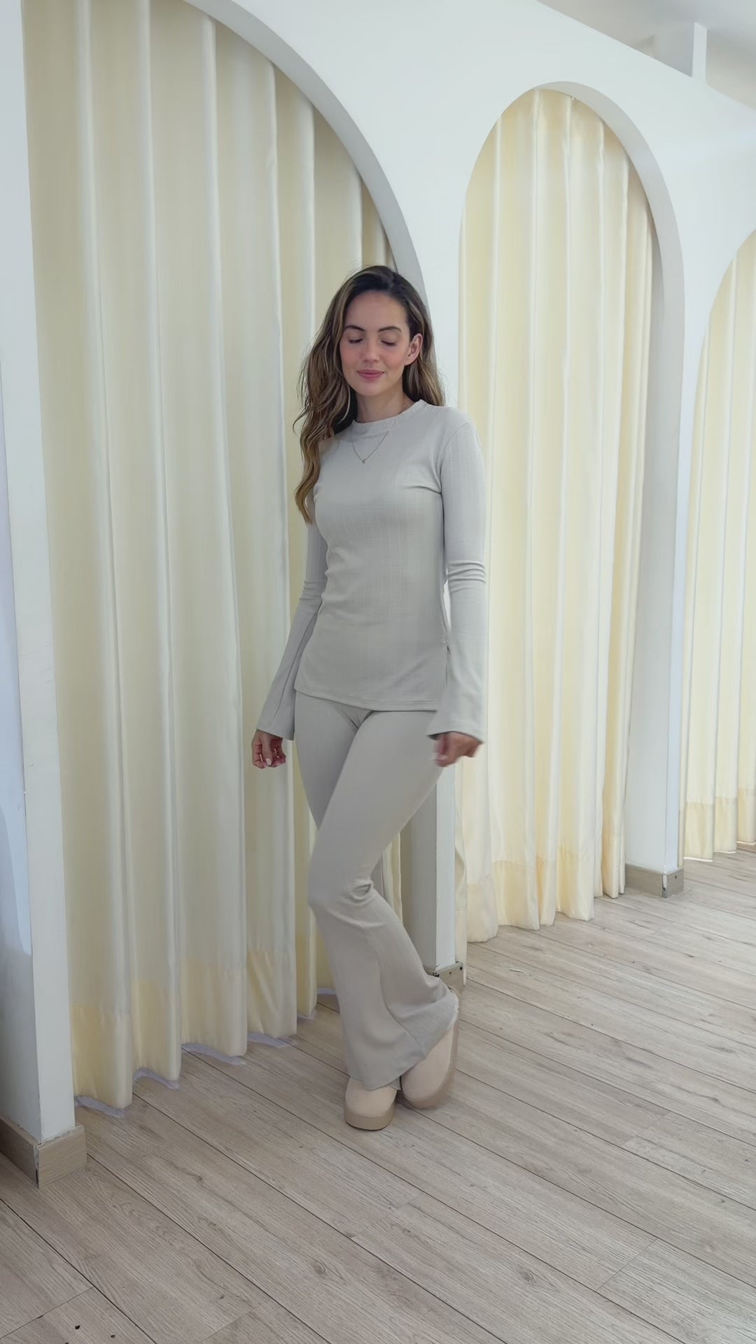 Conjunto Greco-Manga Larga-Pantalon